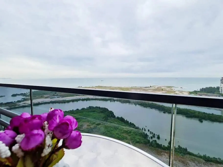 Apartmán Superprivatespajacuzzi#Unblockfullyseaview#2Bedrooms#Netflix#Freeparking#Balcony#Imperioresindece Malacca