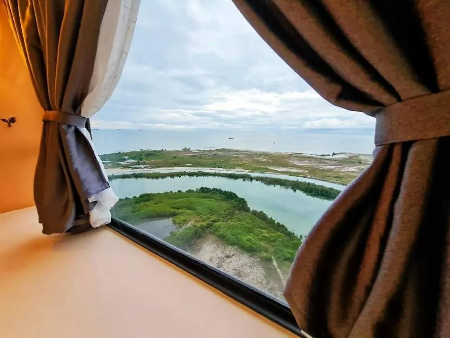 Superprivatespajacuzzi#Unblockfullyseaview#2Bedrooms#Netflix#Freeparking#Balcony#Imperioresindece Malacca Apartmán